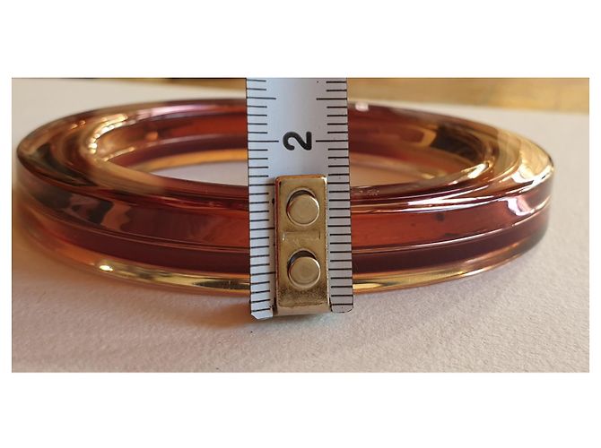 Gucci Bracciale rigido in plexi iridescente - vista 6