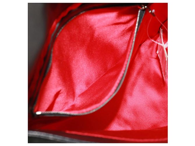 FENDI Borsa A Tracolla Mamma Baguette Pelle Nera Auth bs2909 - vista 24