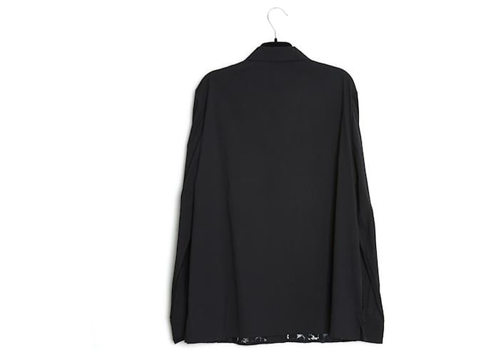 Prada ALGODÓN ENCAJE NEGRO NOCHE ES38 - vista 3