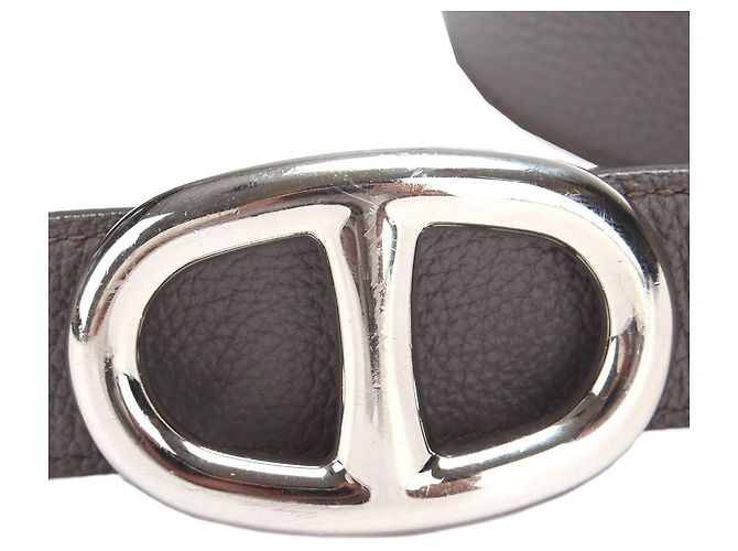 hermès Chaîne d'Ancre Belt grey - view 4