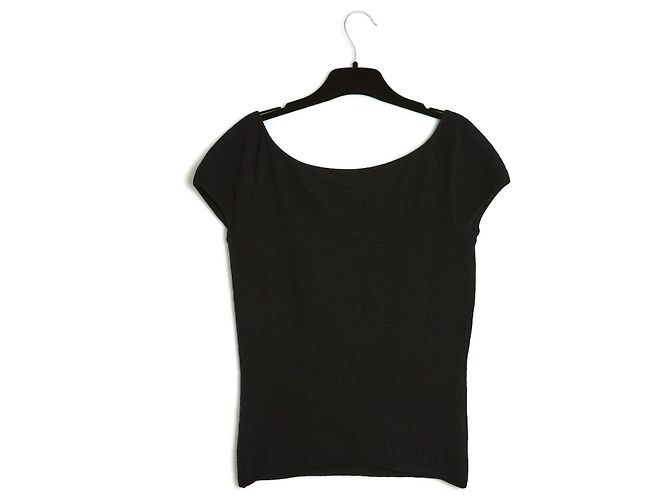 John Galliano CASHMERE NEGRO MINIMAL EN38 - vista 3