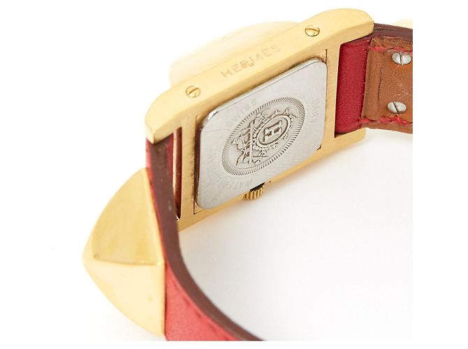 Hermès GOLDENES MEDOR GM GESCHMORTEN - Ansicht 4