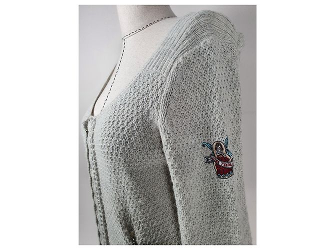 Odd Molly Strickjacke Grau Wolle Alpaka - Ansicht 3