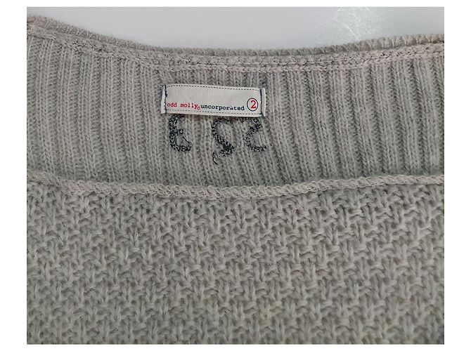 Odd Molly Strickjacke Grau Wolle Alpaka - Ansicht 5
