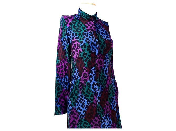 Autre Marque Kleid Fabienne Chapot aus Viskose und Rayon Größe 34 Mehrfarben - Ansicht 2