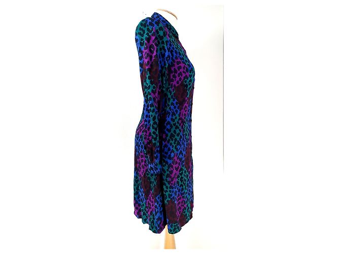 Autre Marque Kleid Fabienne Chapot aus Viskose und Rayon Größe 34 Mehrfarben - Ansicht 3