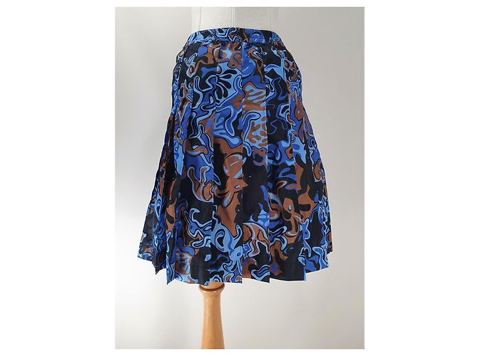 Falda midi Marni de poliamida Multicolor - vista 4