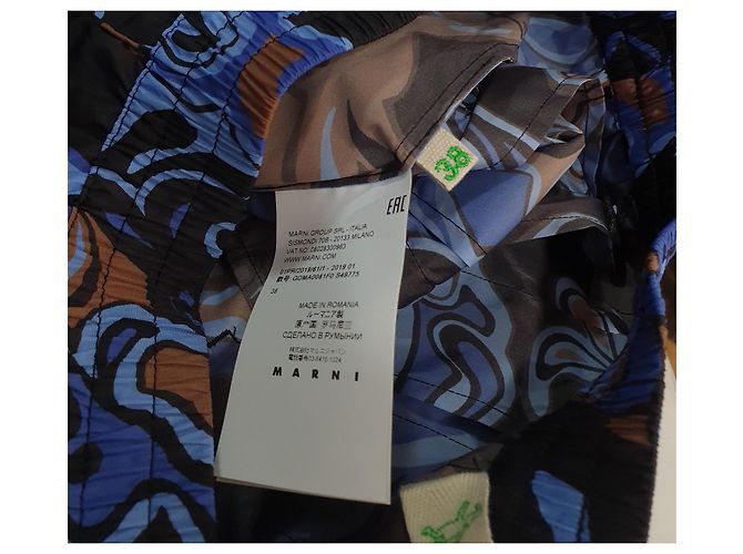 Falda midi Marni de poliamida Multicolor - vista 6