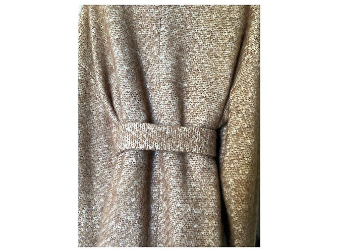 Abrigo de Alessandro Dell'Acqua de lana y mohair Caramelo - vista 8