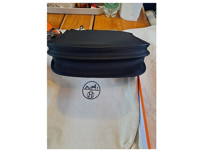 Hermès Evelyne Tasche Schwarz - Ansicht 3