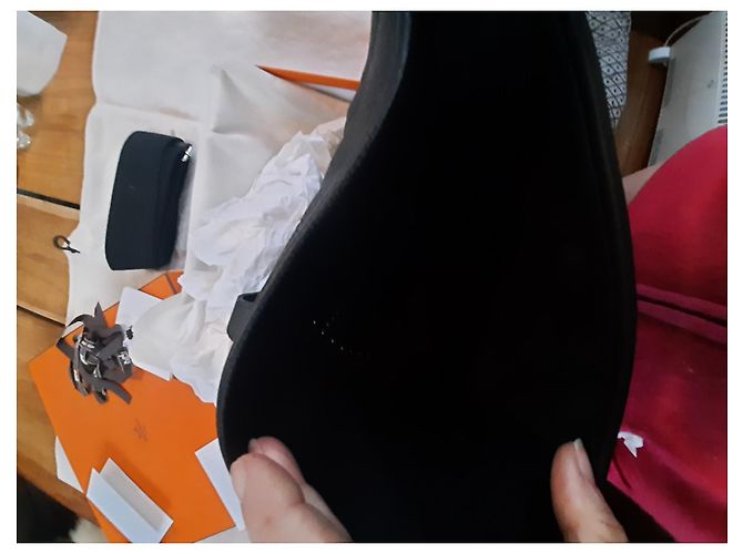 Hermès Evelyne Tasche Schwarz - Ansicht 9