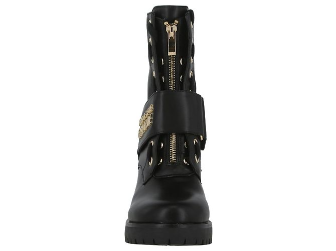Versace Jeans Couture Stivaletti Combat con logo Versace Jeans - vista 4