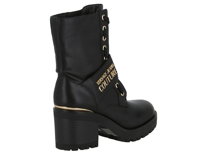 Versace Jeans Couture Stivaletti Combat con logo Versace Jeans - vista 3