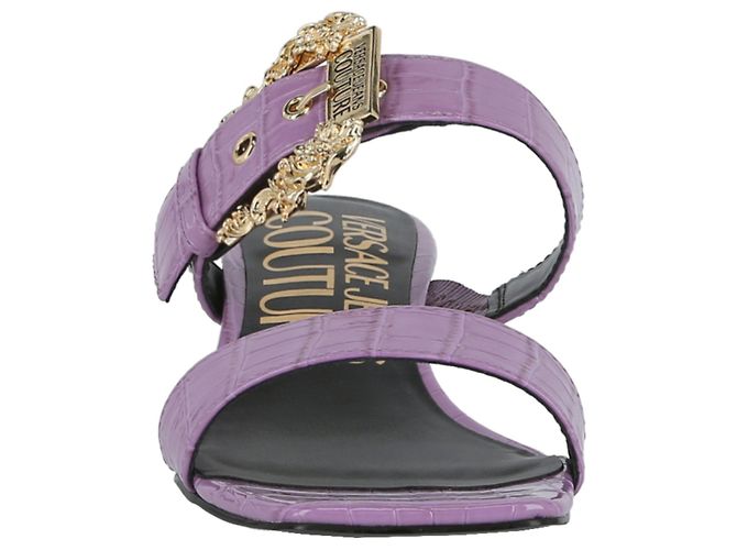 Versace Jeans Couture Mules con stampa coccodrillo di Versace Jeans - vista 2