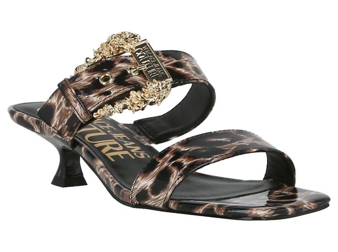 Versace Jeans Couture Versace Jeans Leopard-Print Mules - view 2