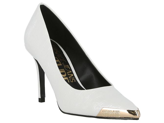 Versace Jeans Couture Pumps mit Krokodilprägung von Versace Jeans - Ansicht 2