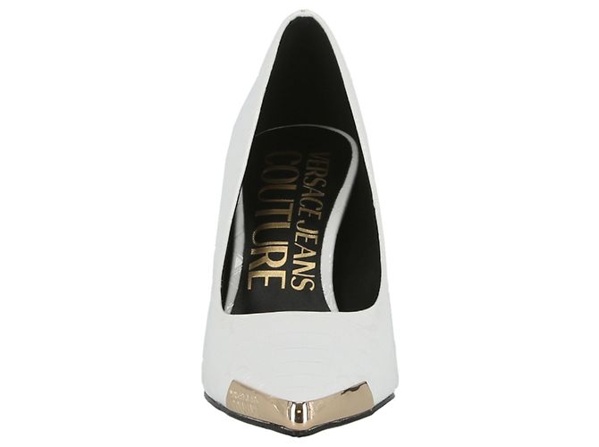 Versace Jeans Couture Pumps mit Krokodilprägung von Versace Jeans - Ansicht 4