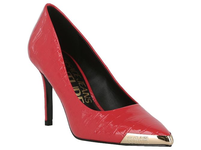Versace Jeans Couture Zapatos de salón con estampado de cocodrilo de Versace Jeans - vista 2