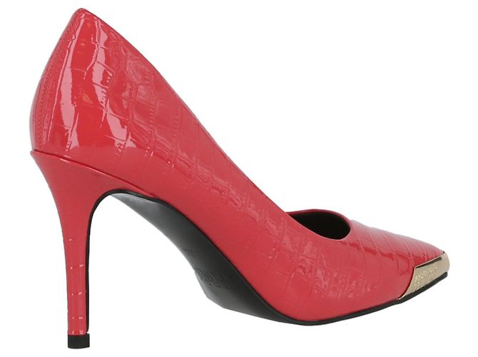 Versace Jeans Couture Pumps mit Krokoprägung - Ansicht 3