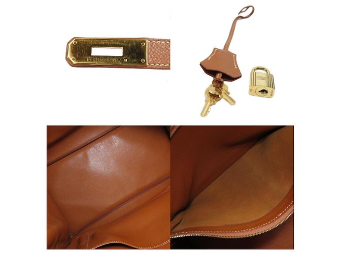 Hermès HERMES BIRKIN Marrom - vista 4