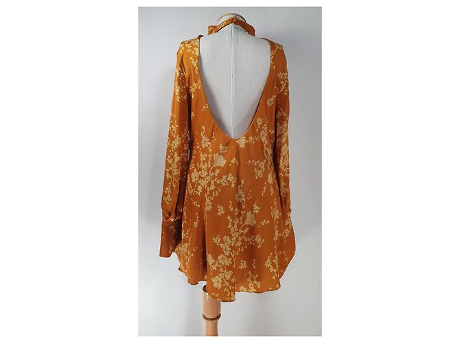 Free People Kleid Golden Combo Mehrfarben - Ansicht 3