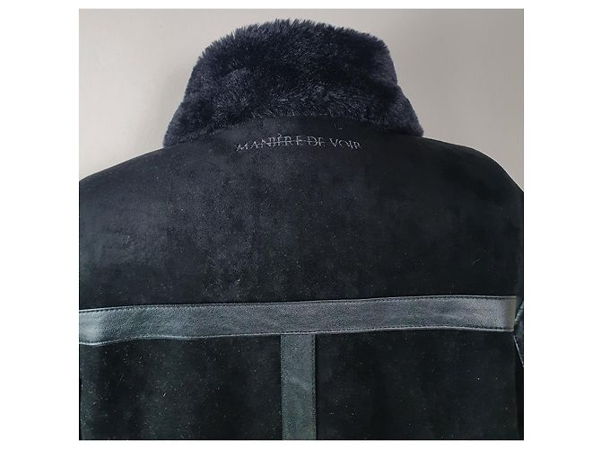 Autre Marque Black Jacket Polyester Elastane M - view 5