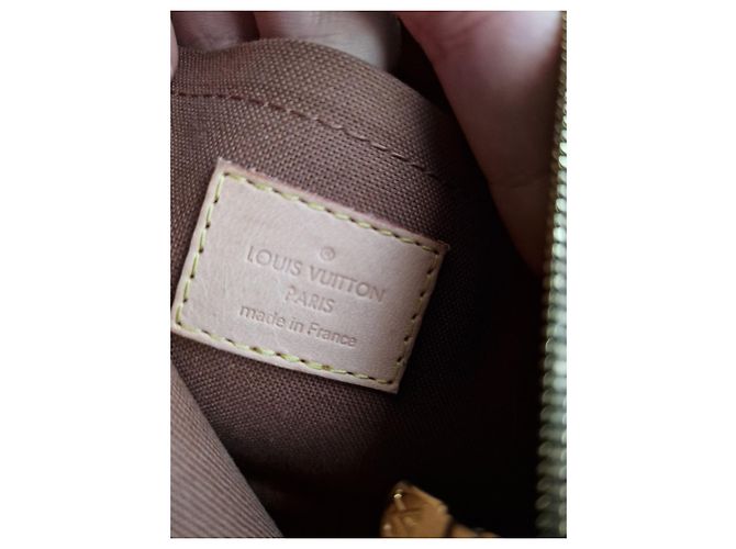 Louis Vuitton Multipochette Handtasche Braun Leder - Ansicht 7