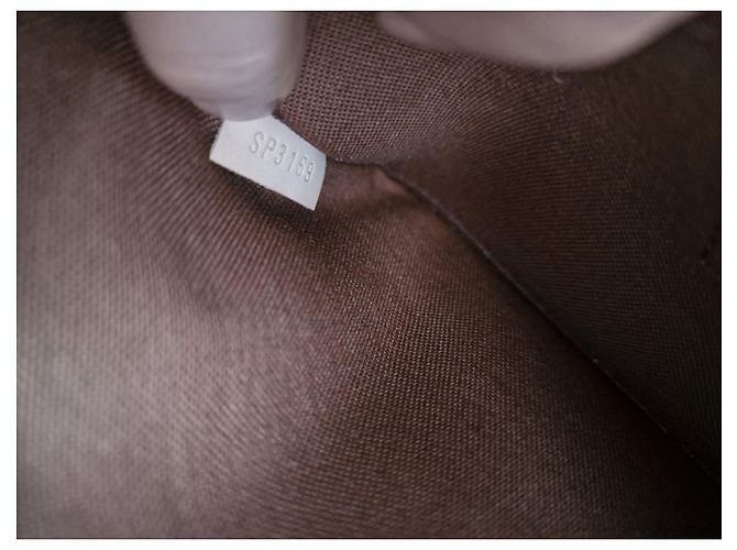 Louis Vuitton Multipochette Handtasche Braun Leder - Ansicht 8