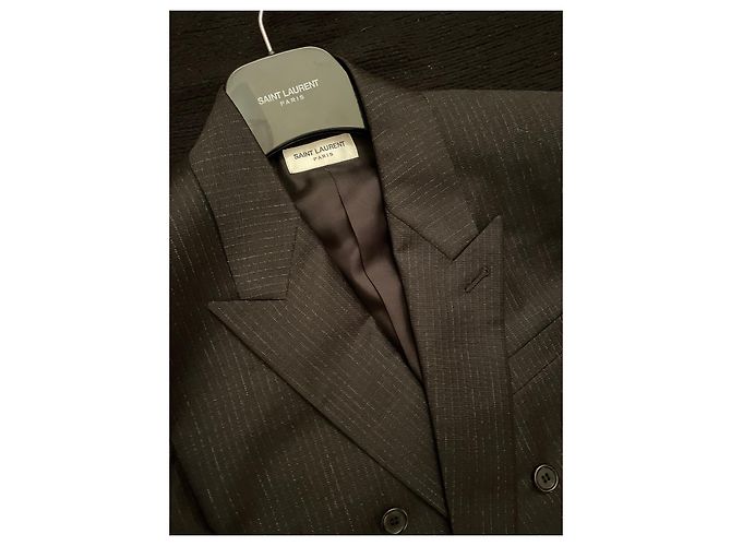 Yves Saint Laurent Nuova giacca YSL, M-size Nero - vista 3
