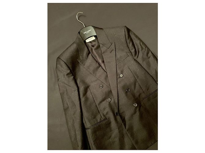Yves Saint Laurent Nuova giacca YSL, M-size Nero - vista 6