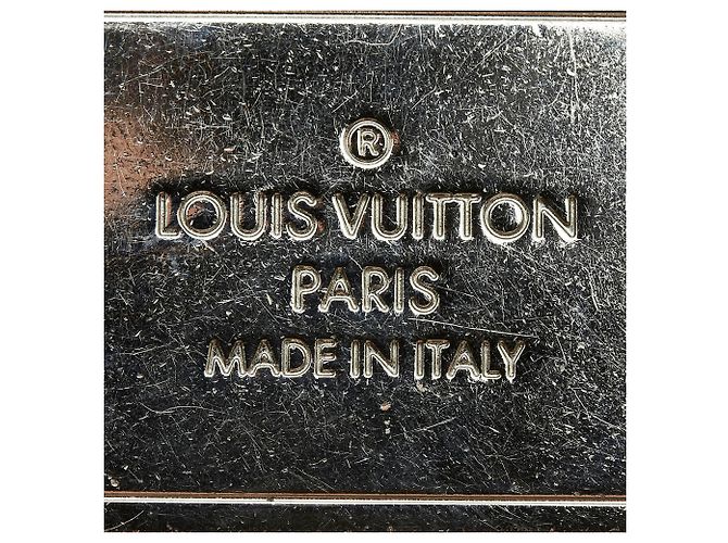Louis Vuitton Silver Monogram ID Tab Taschenanhänger und Schlüsselhalter Silber - Ansicht 3