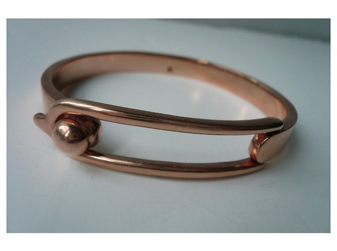 Pulseira de fivela de metal rosa GOOSSENS em muito bom estado / TM - vista 2