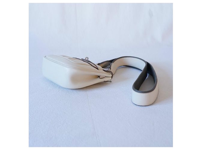 Hermès Berline Umhängetasche Beige - Ansicht 10