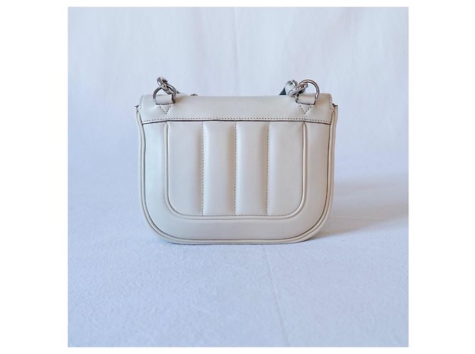 Hermès Berline Umhängetasche Beige - Ansicht 14