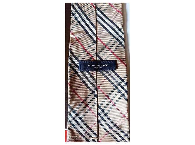 Burberry Cravatta in seta classica larghezza, motivo check classico Beige - vista 3
