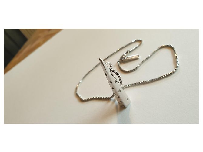 Autre Marque Kyoto in argento sterling 925 e diamanti - vista 3