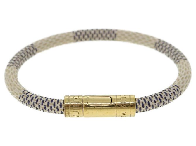 LOUIS VUITTON Damier Azur Armband keep it Armband M6138E LV Auth am3307 - Ansicht 2