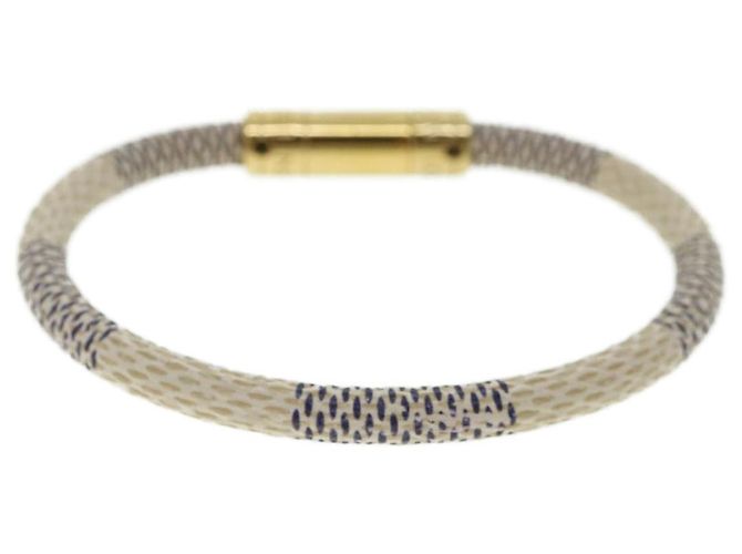 LOUIS VUITTON Damier Azur Armband keep it Armband M6138E LV Auth am3307 - Ansicht 3