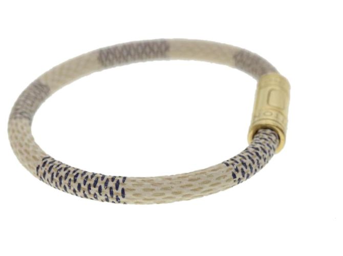 LOUIS VUITTON Damier Azur Armband keep it Armband M6138E LV Auth am3307 - Ansicht 5