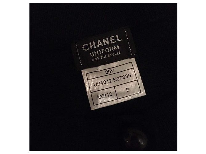 Cárdigan uniforme de Chanel Negro - vista 4