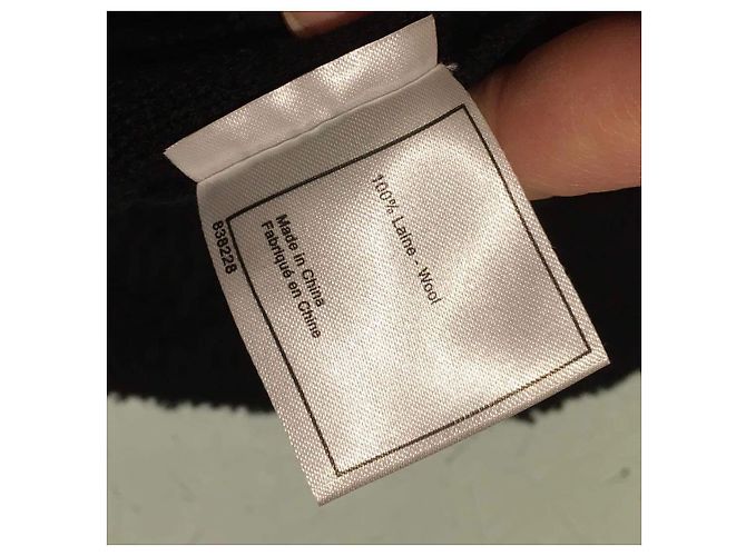 Cárdigan uniforme de Chanel Negro - vista 5
