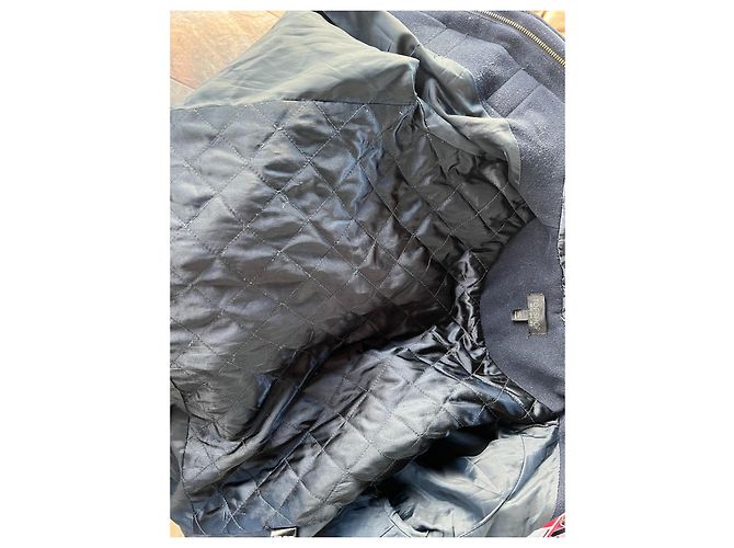 Abrigo azul Topshop con capucha - vista 6
