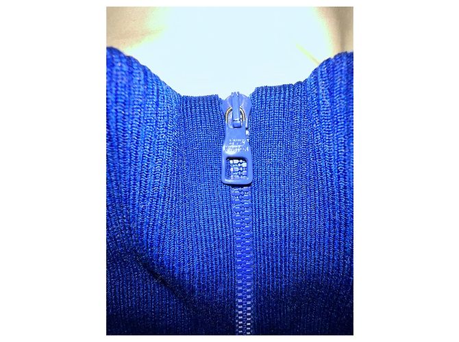 Louis vuitton multizip sweatshirt printed plain blue size xs Navy blue - view 4