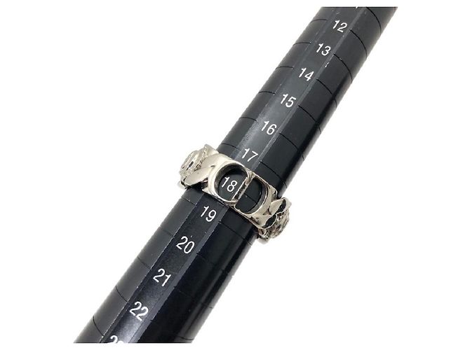 Christian Dior Etoile CD Chain Link Ring Star & Rose Ring Uomo - vista 7