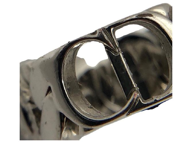Christian Dior Etoile CD Chain Link Ring Star & Rose Ring Uomo - vista 8