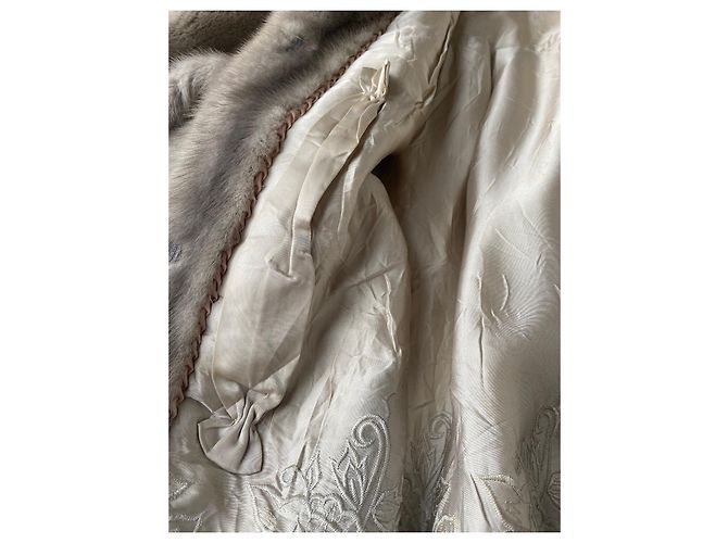 Autre Marque Abrigo de visón SAGA gris - vista 11