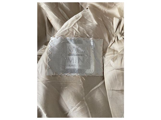 Autre Marque Abrigo de visón SAGA gris - vista 7