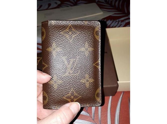 Louis Vuitton Purses, wallets, cases Dark brown - view 4