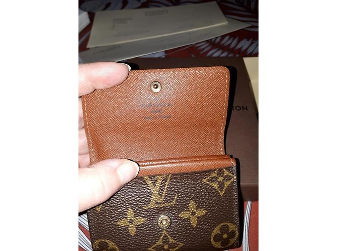 Louis Vuitton Purses, wallets, cases Dark brown - view 6