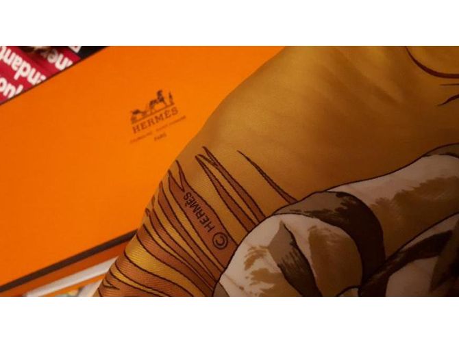 Hermès Seidenschal Mehrfarbig 85x85 cm Mehrfarben - Ansicht 5